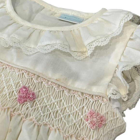 Edgehill Collection Smocked Girls Dress Dillard's 18 Months - Picture 5 of 9